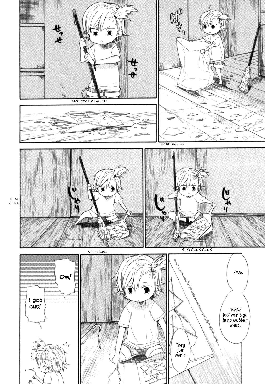 Barakamon Chapter 26 page 16 - Chapter 26: Okazen Kuzzo/Typhoon's Coming + Omake: Danpo 3rd/Pond