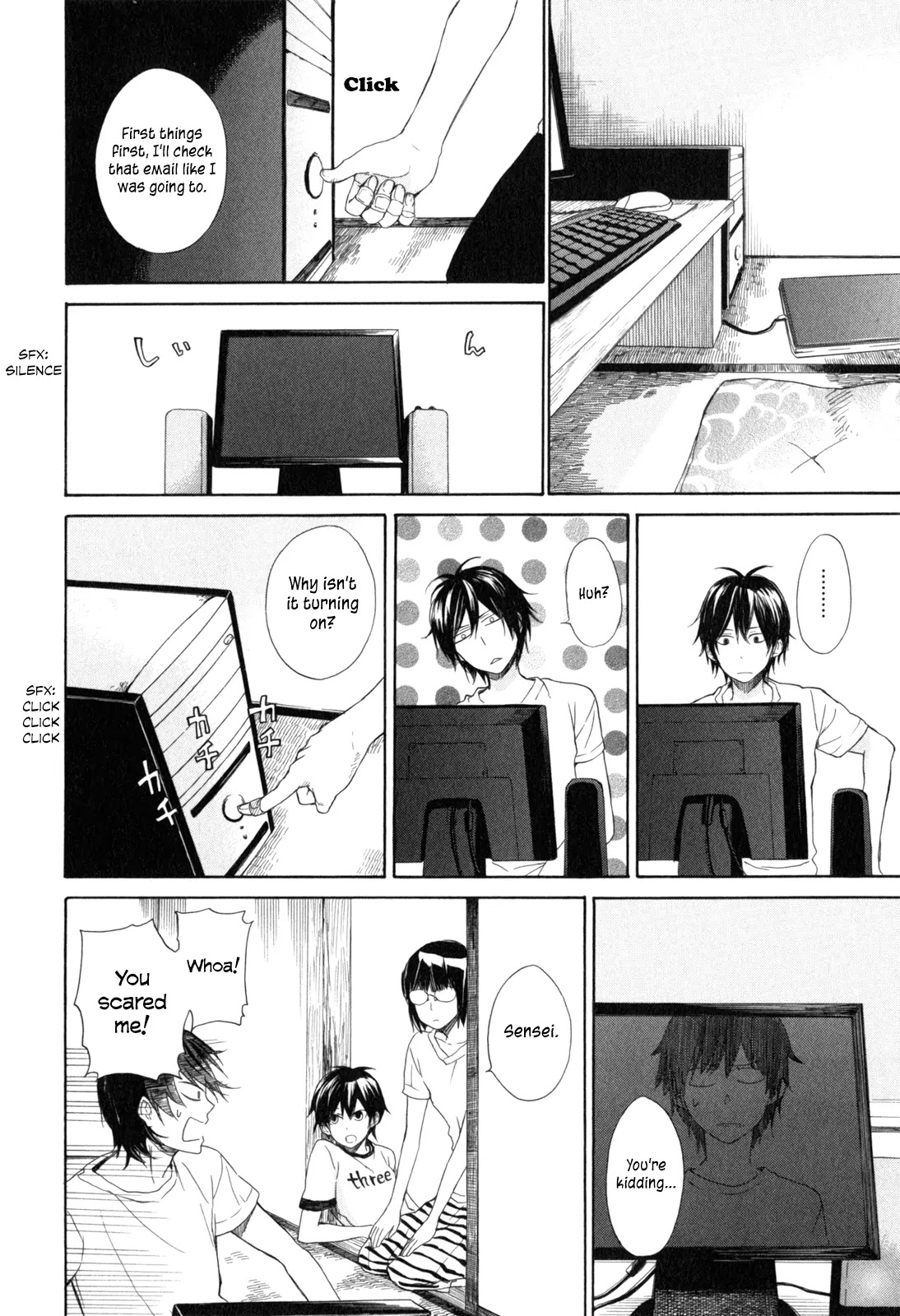 Barakamon Chapter 26 page 32 - Chapter 26: Okazen Kuzzo/Typhoon's Coming + Omake: Danpo 3rd/Pond