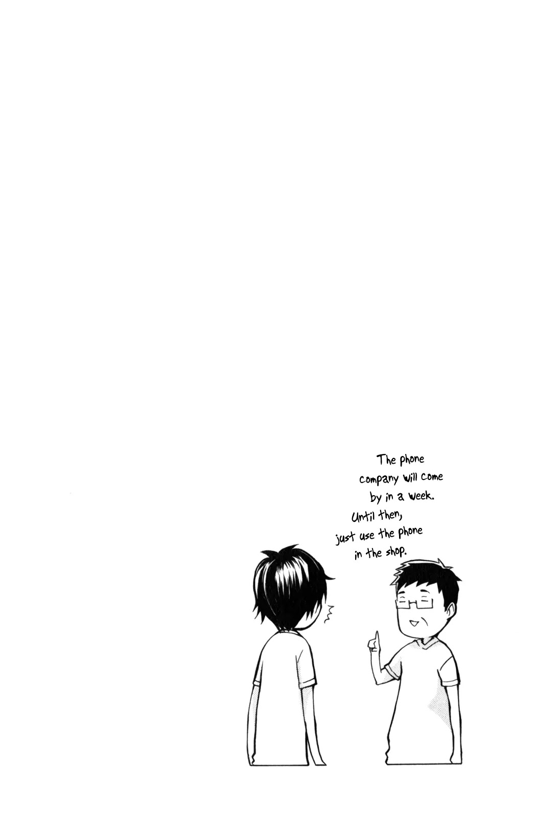 Barakamon Chapter 26 page 35 - Chapter 26: Okazen Kuzzo/Typhoon's Coming + Omake: Danpo 3rd/Pond