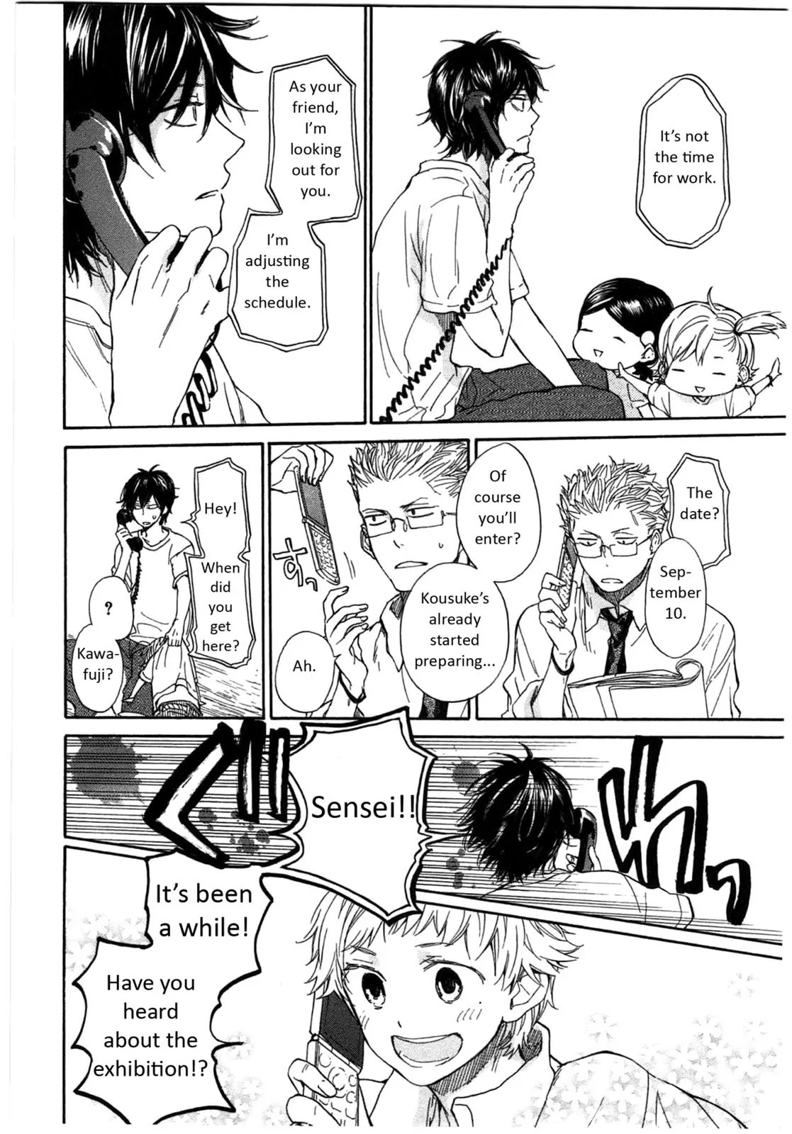 Barakamon Chapter 27 page 10 - Chapter 27: Misenban/Answering Machine Shop
