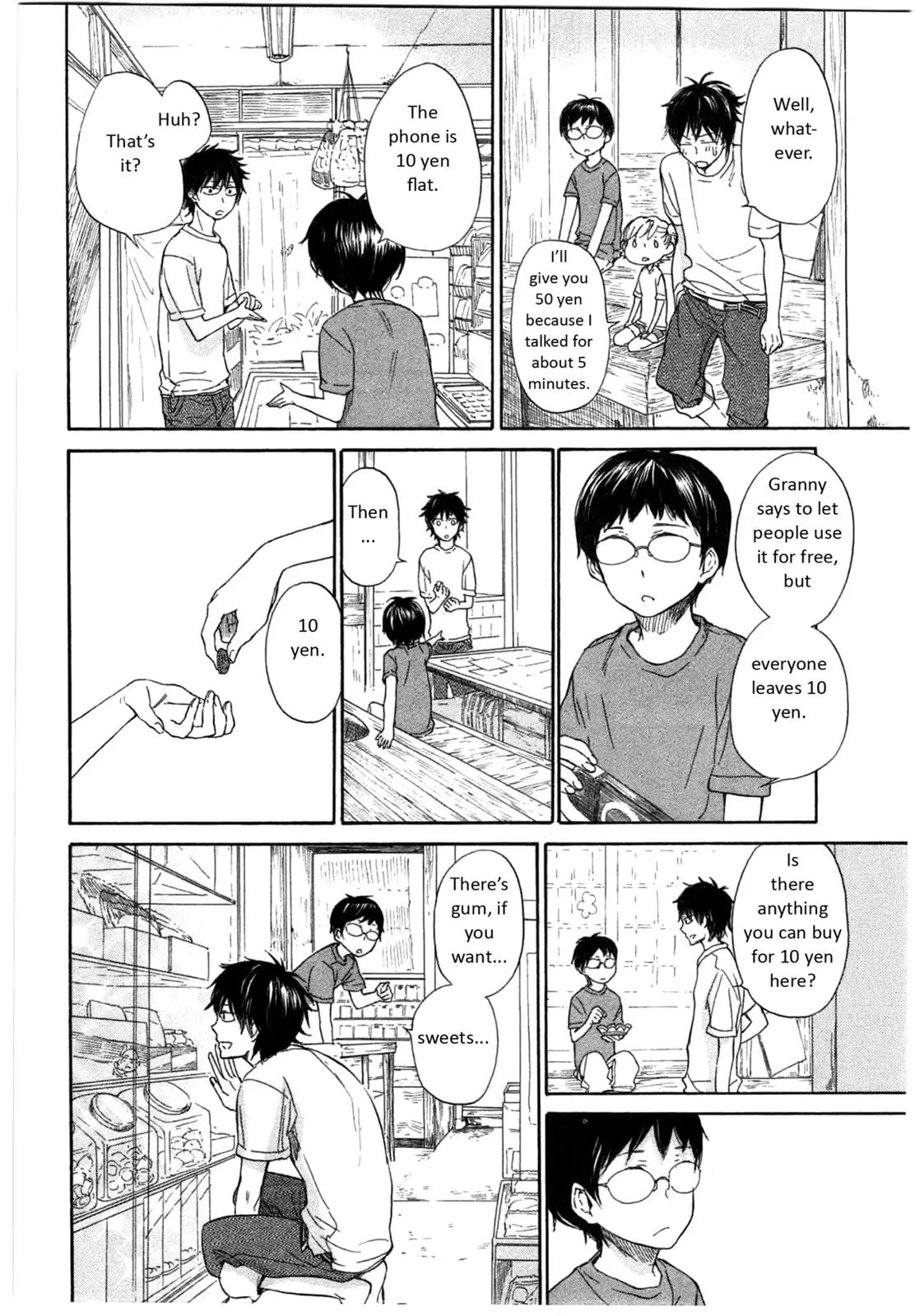 Barakamon Chapter 27 page 14 - Chapter 27: Misenban/Answering Machine Shop