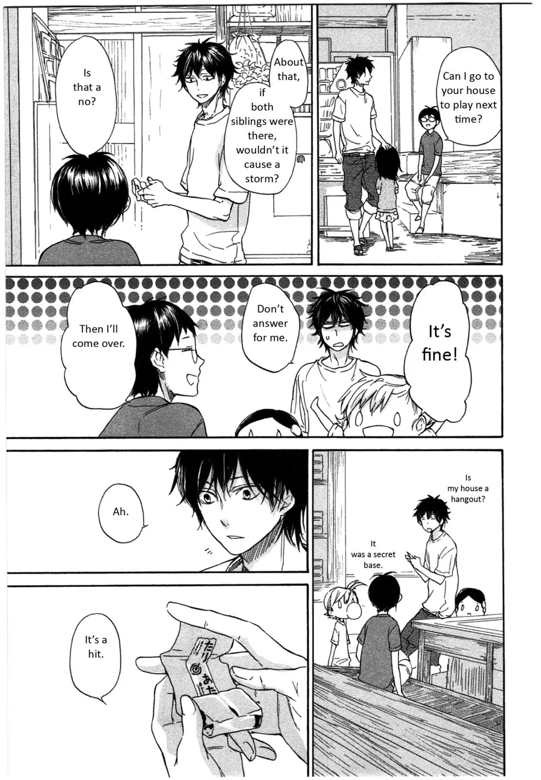 Barakamon Chapter 27 page 17 - Chapter 27: Misenban/Answering Machine Shop