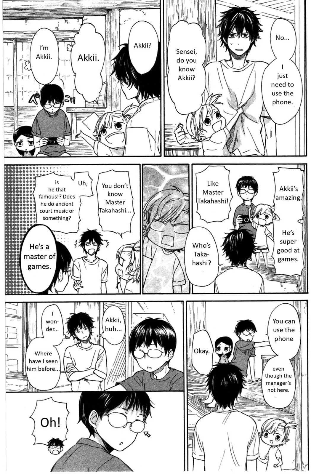 Barakamon Chapter 27 page 3 - Chapter 27: Misenban/Answering Machine Shop