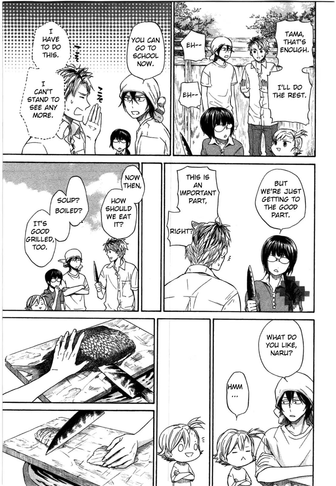 Barakamon Chapter 28 page 15 - Chapter 28: Kureiwo/Girella