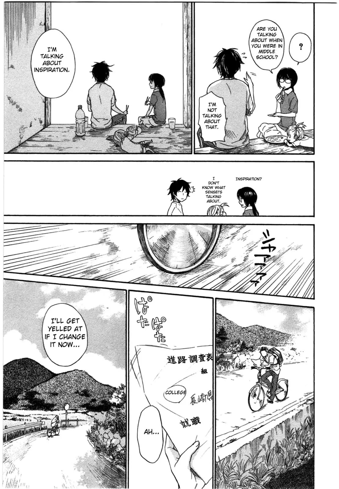 Barakamon Chapter 28 page 19 - Chapter 28: Kureiwo/Girella