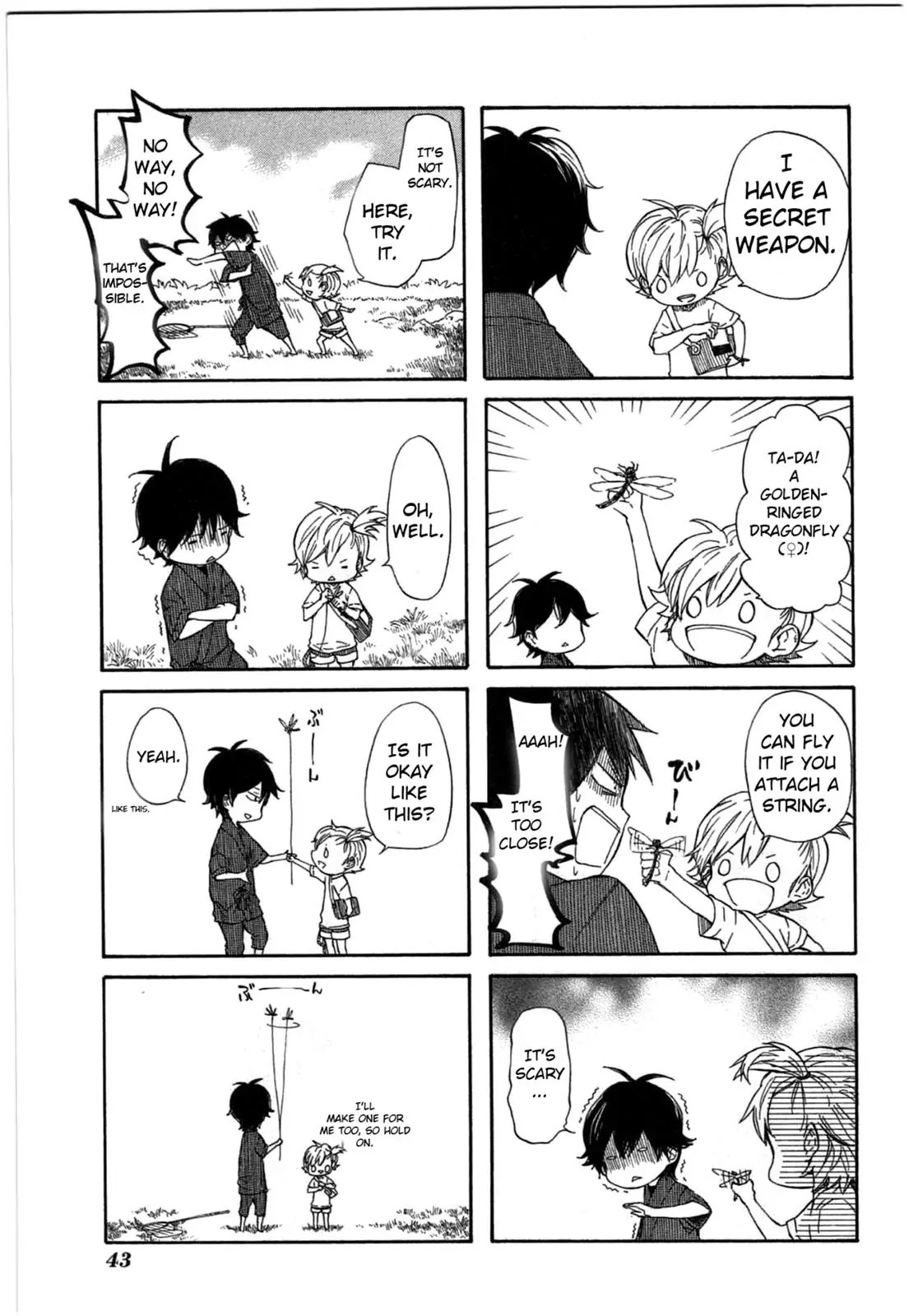 Barakamon Chapter 29 page 3 - Chapter 29: Enba/Dragonflies