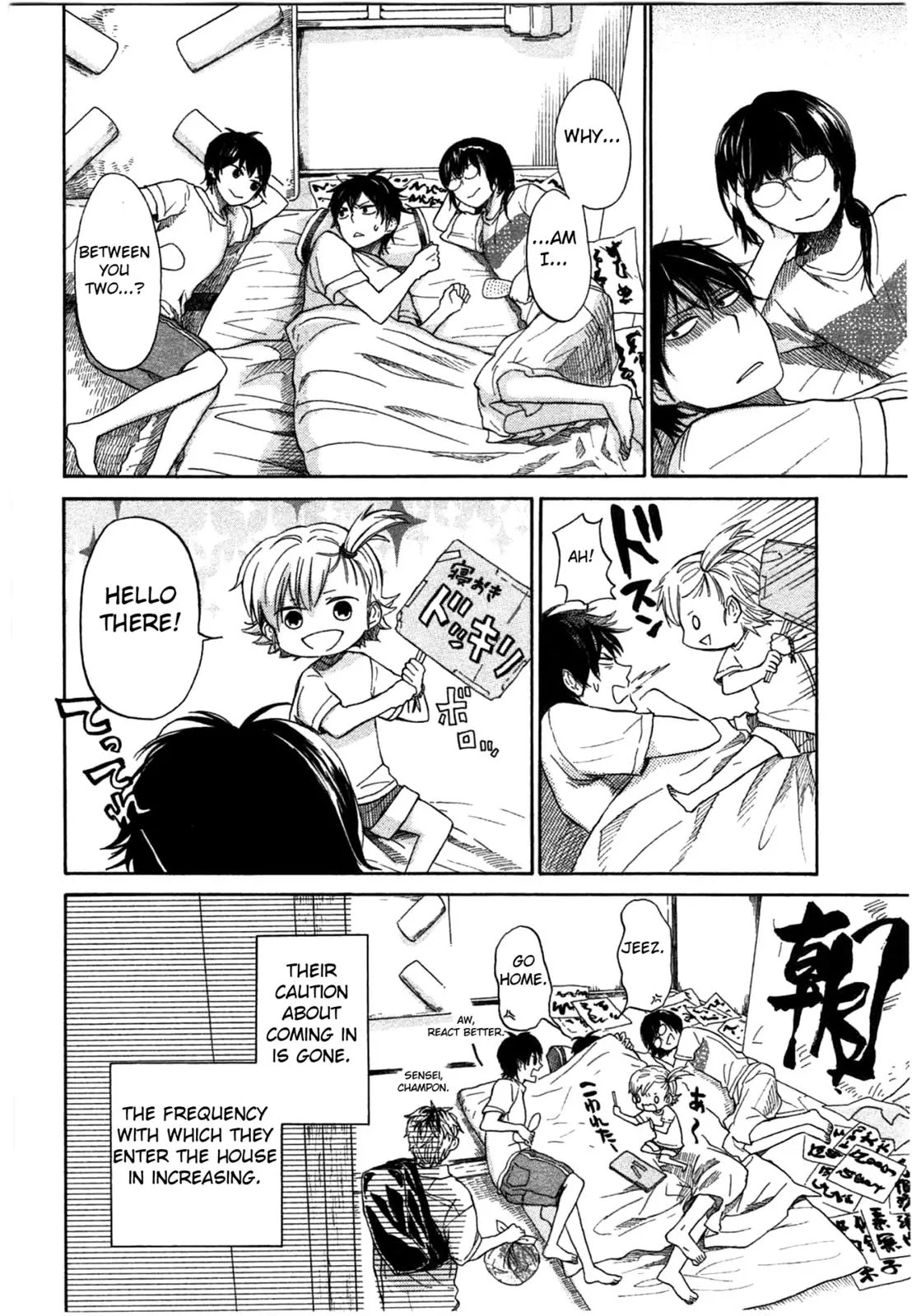 Barakamon Chapter 30 page 2 - Chapter 30: Kagya...?/The Key...?