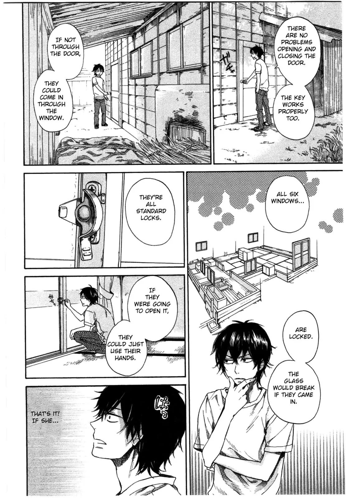 Barakamon Chapter 30 page 4 - Chapter 30: Kagya...?/The Key...?