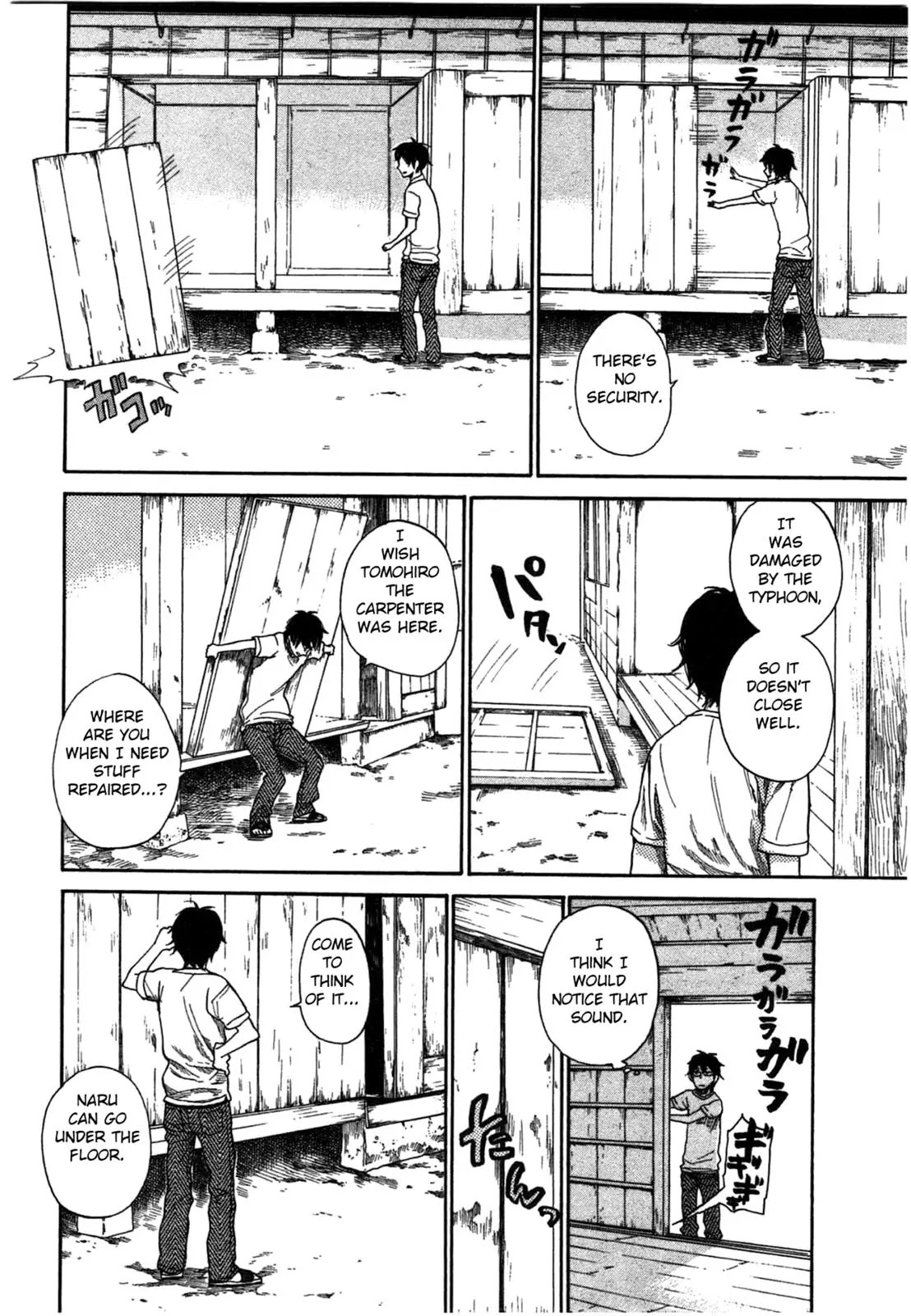 Barakamon Chapter 30 page 6 - Chapter 30: Kagya...?/The Key...?