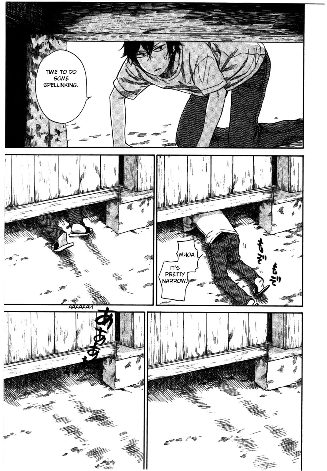 Barakamon Chapter 30 page 7 - Chapter 30: Kagya...?/The Key...?