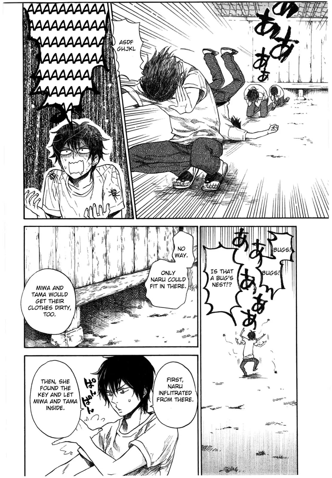 Barakamon Chapter 30 page 8 - Chapter 30: Kagya...?/The Key...?