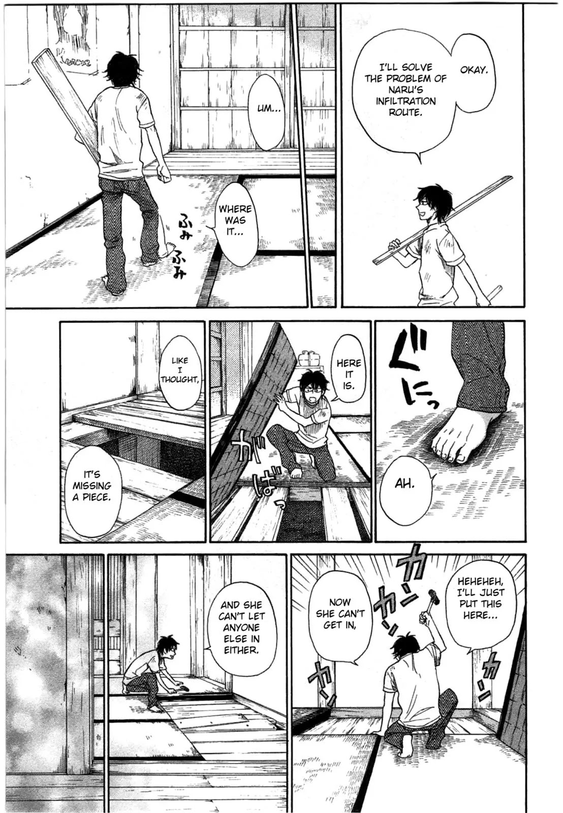 Barakamon Chapter 30 page 9 - Chapter 30: Kagya...?/The Key...?