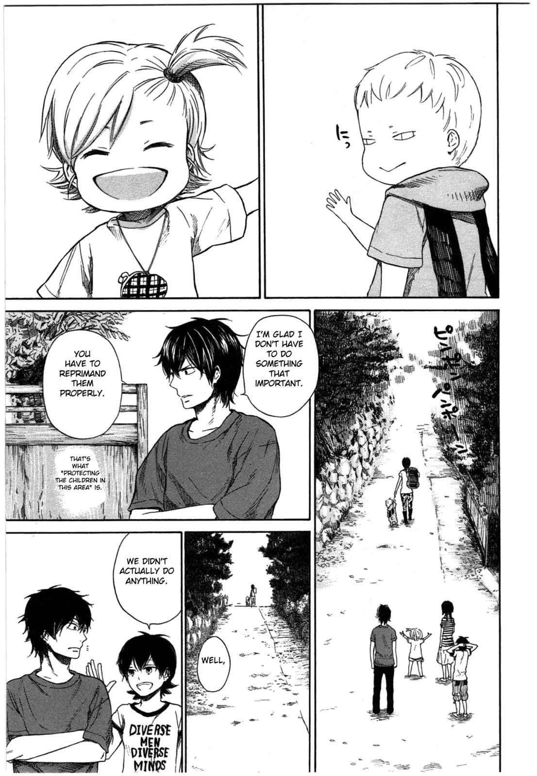 Barakamon Chapter 31 page 21 - Chapter 31: Touhoushinota/Got Lost