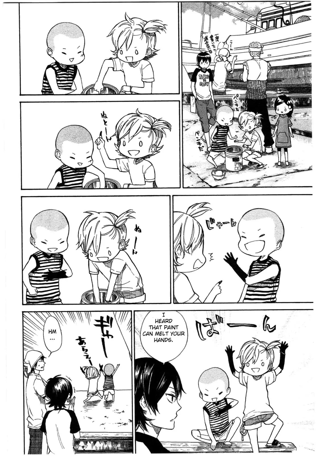 Barakamon Chapter 33 page 10 - Chapter 33: Menoha/Seaweed