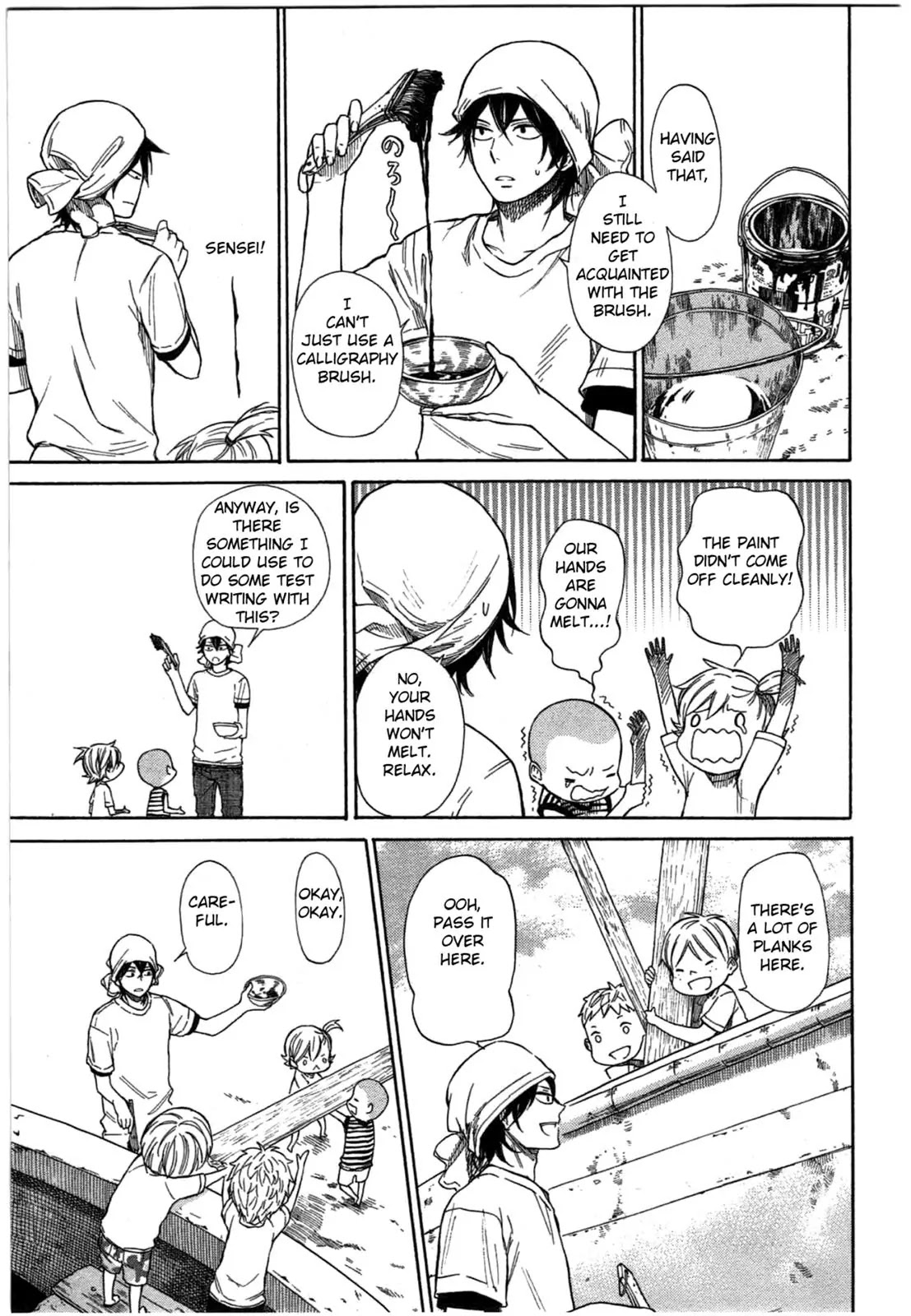 Barakamon Chapter 33 page 15 - Chapter 33: Menoha/Seaweed