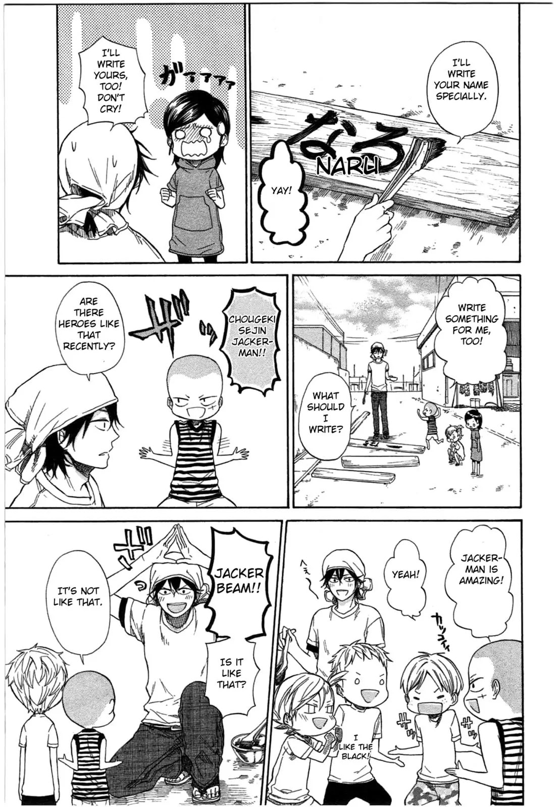 Barakamon Chapter 33 page 17 - Chapter 33: Menoha/Seaweed