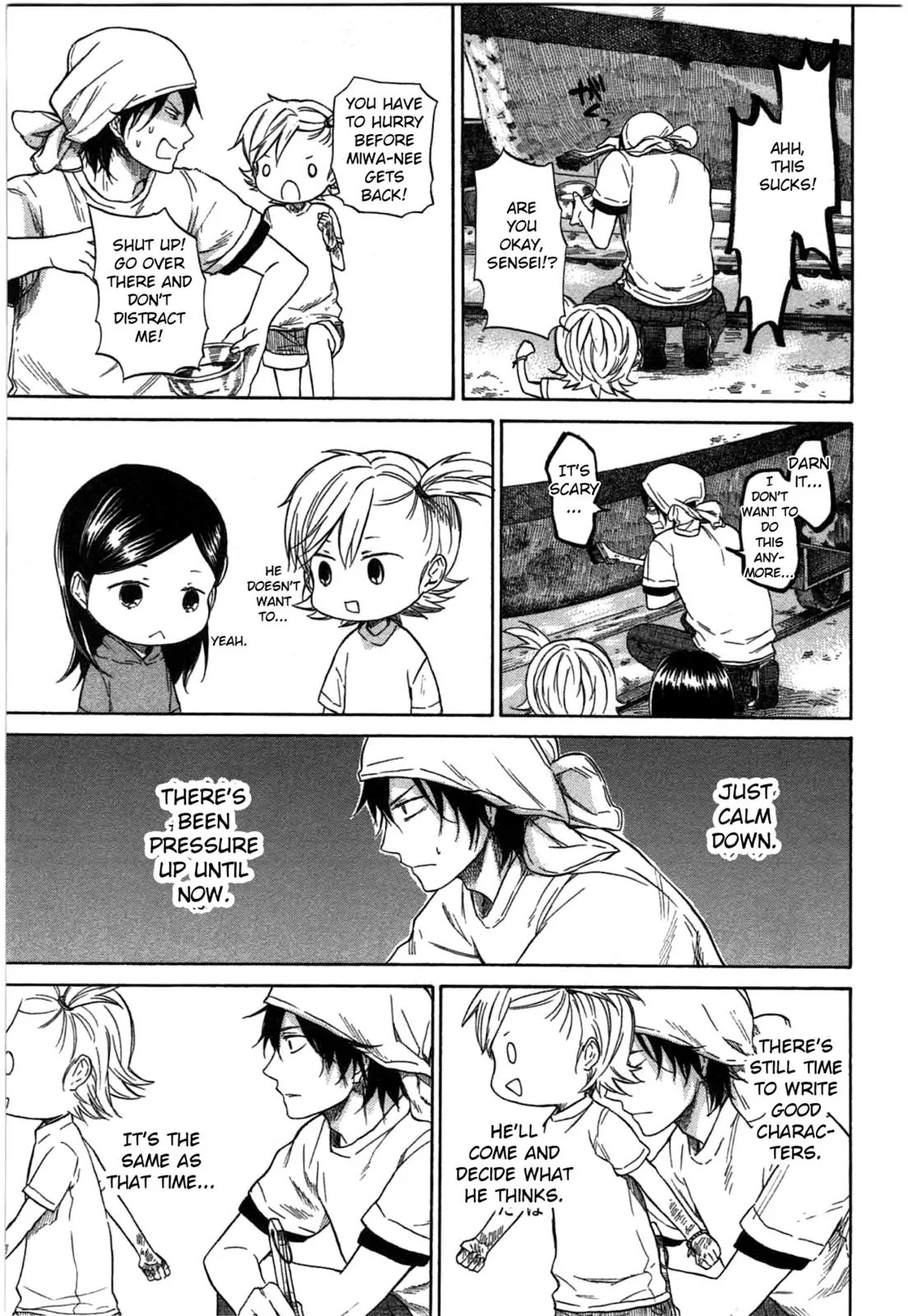 Barakamon Chapter 33 page 23 - Chapter 33: Menoha/Seaweed