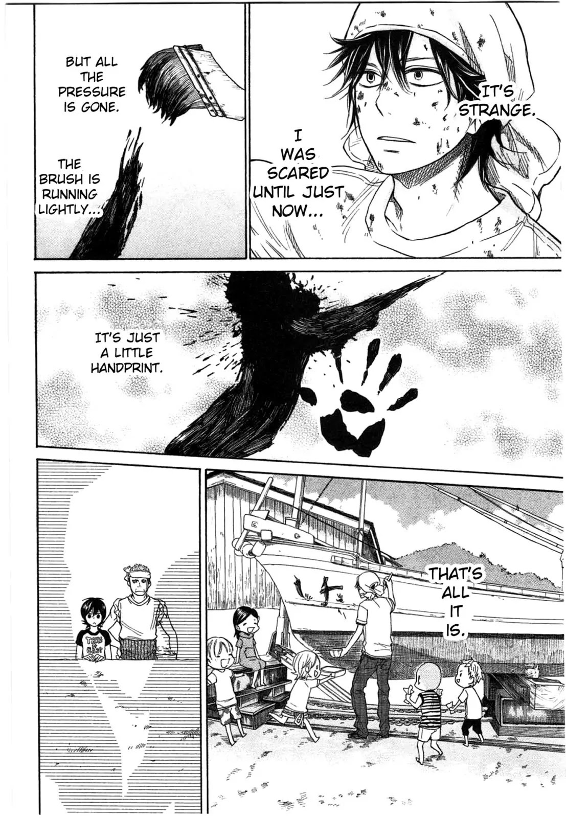 Barakamon Chapter 33 page 28 - Chapter 33: Menoha/Seaweed
