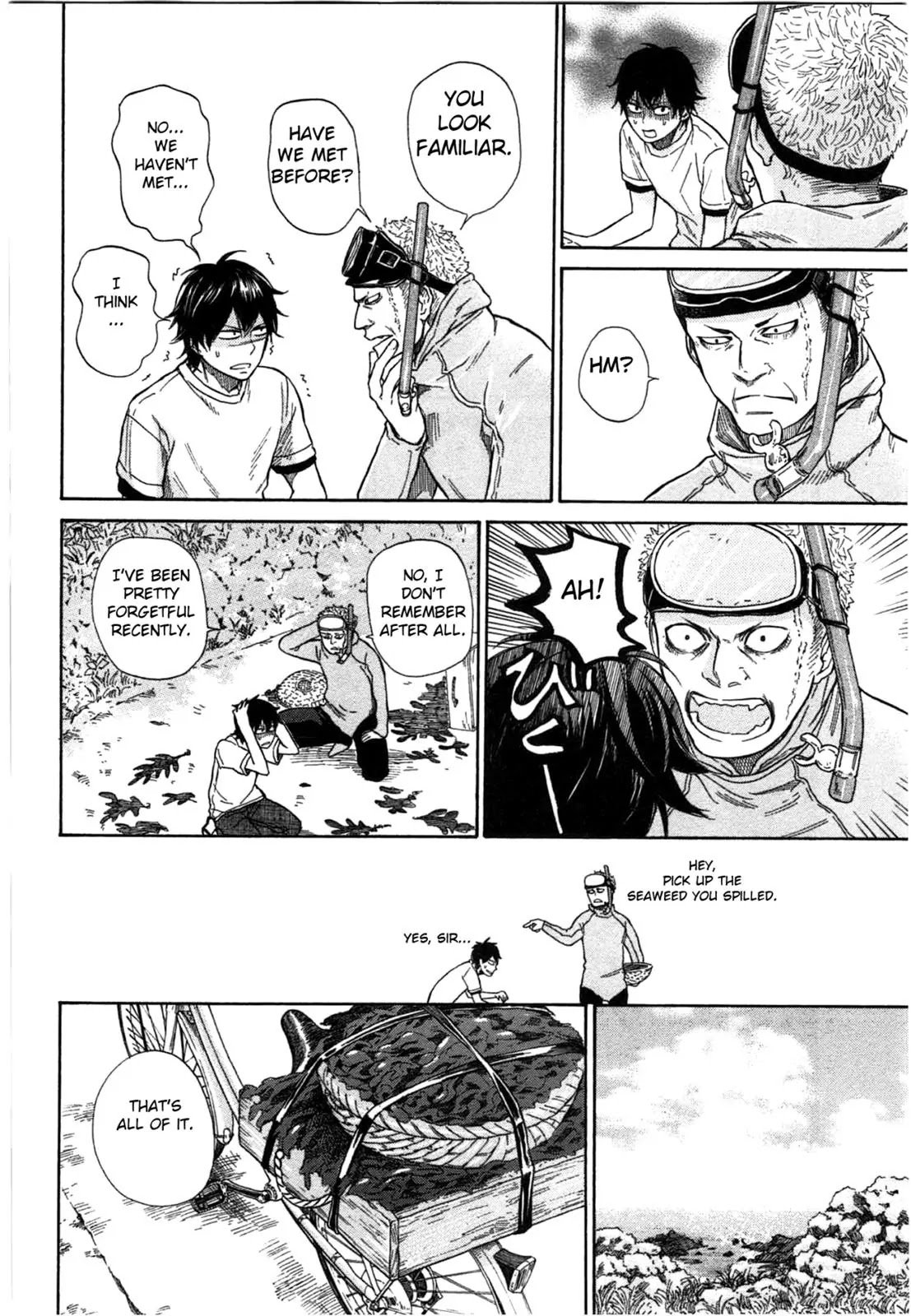 Barakamon Chapter 33 page 4 - Chapter 33: Menoha/Seaweed