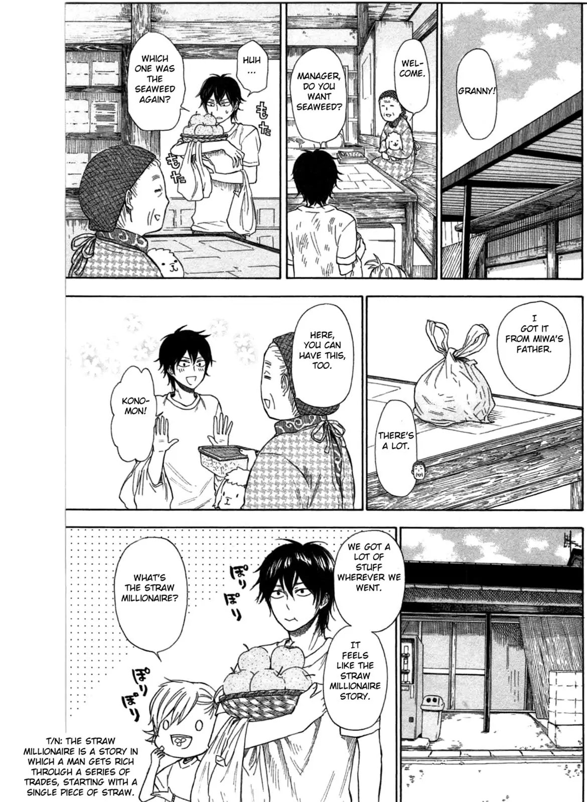 Barakamon Chapter 34 page 11 - Chapter 34: Motte Mawa/Going Around with Seaweed