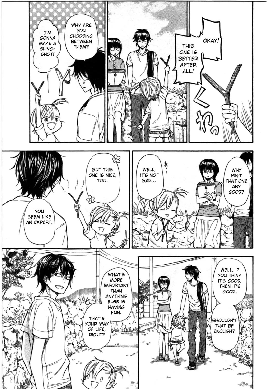 Barakamon Chapter 35 page 11 - Chapter 35: Oku/Send