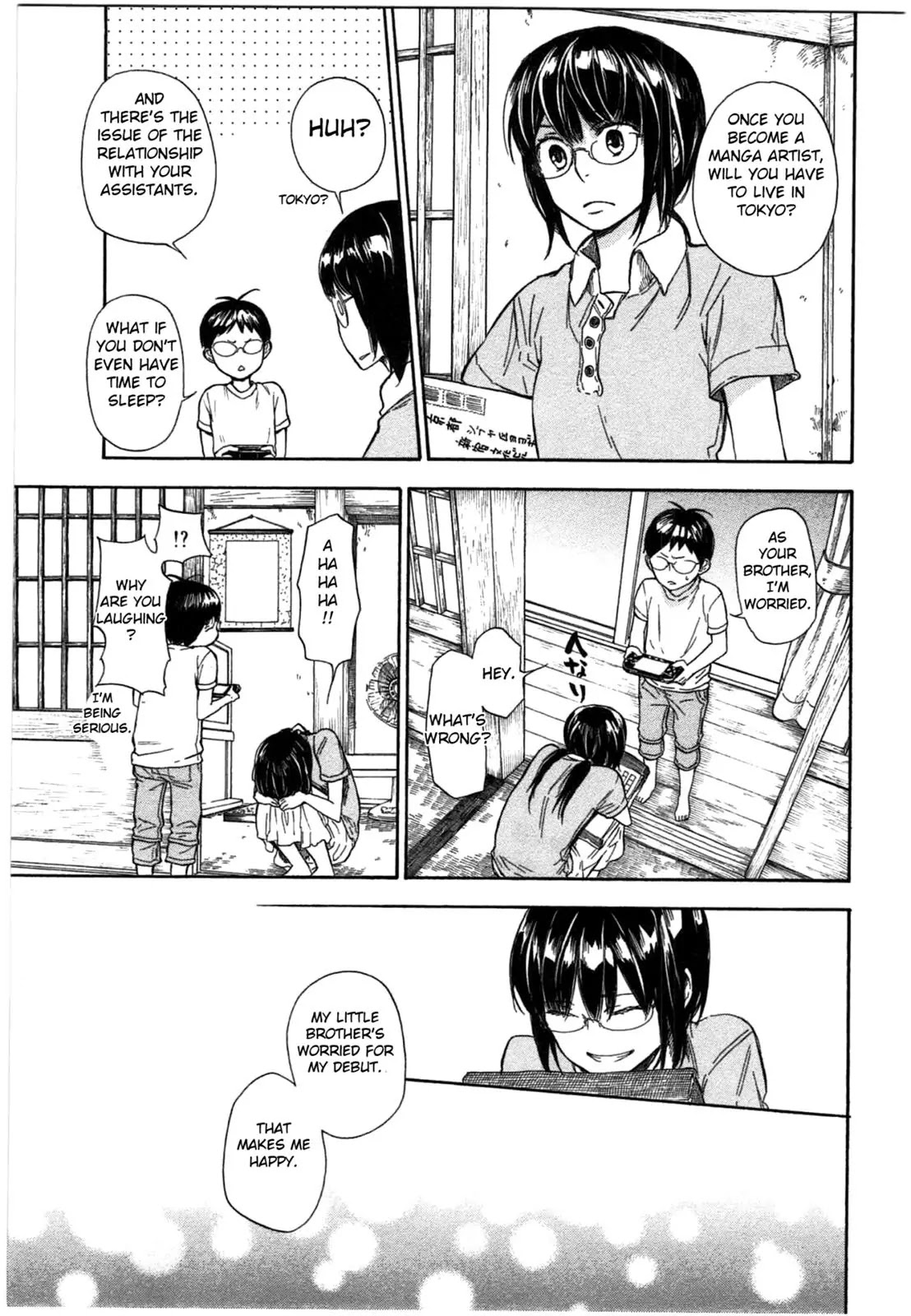 Barakamon Chapter 35 page 15 - Chapter 35: Oku/Send