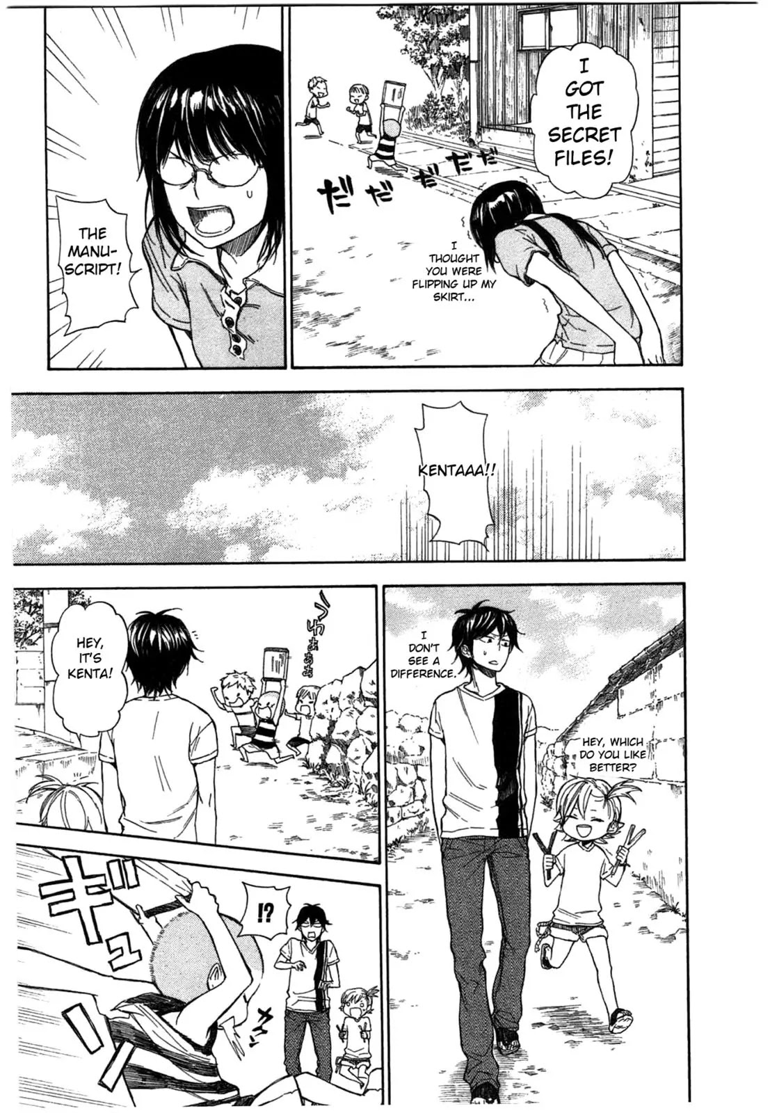 Barakamon Chapter 35 page 8 - Chapter 35: Oku/Send