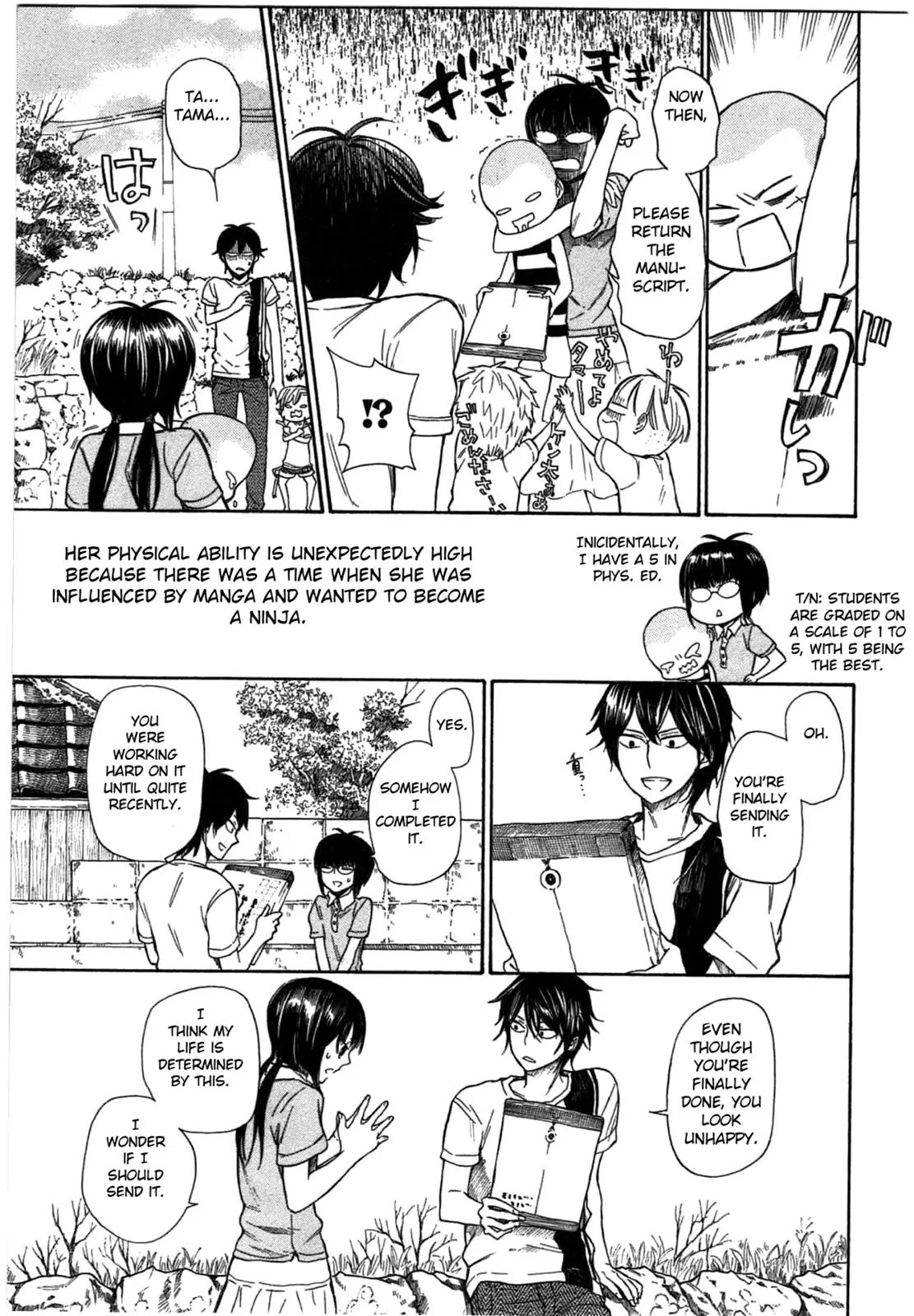 Barakamon Chapter 35 page 9 - Chapter 35: Oku/Send