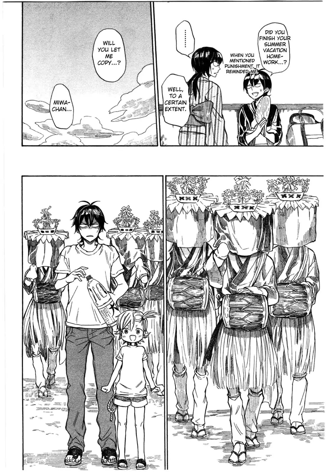 Barakamon Chapter 36 page 18 - Chapter 36: Onde/Buddhist Folk Dance