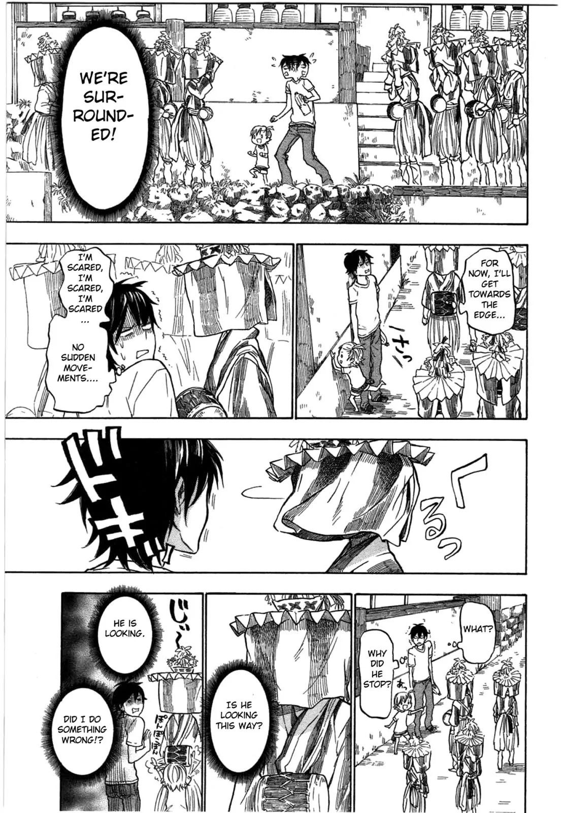 Barakamon Chapter 36 page 19 - Chapter 36: Onde/Buddhist Folk Dance