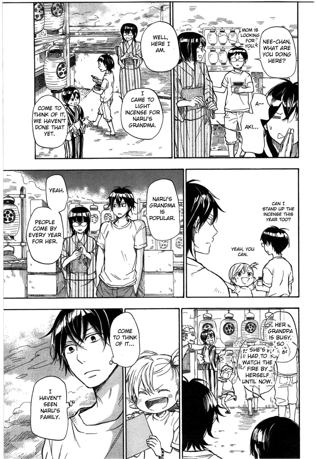Barakamon Chapter 36 page 25 - Chapter 36: Onde/Buddhist Folk Dance