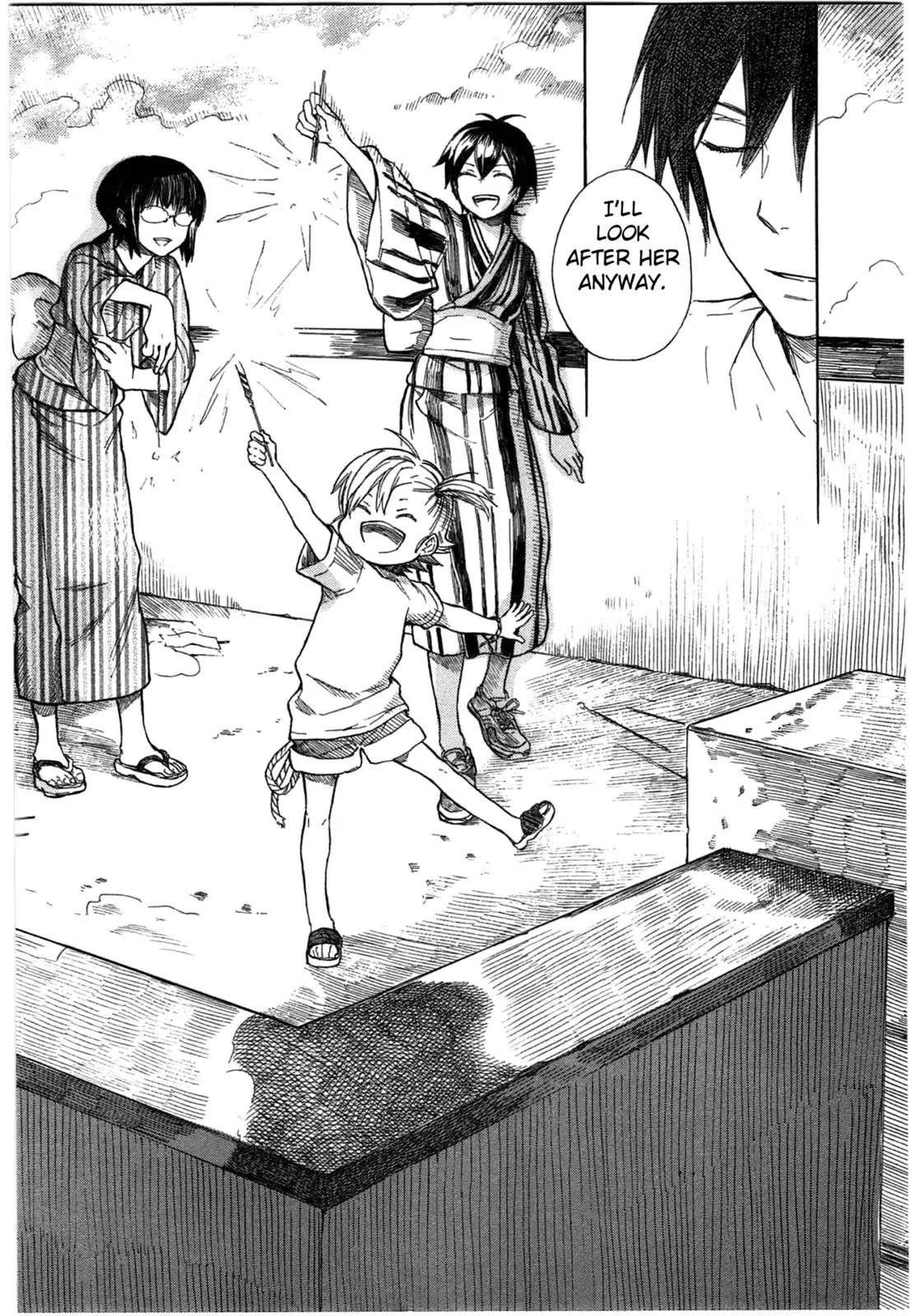Barakamon Chapter 36 page 28 - Chapter 36: Onde/Buddhist Folk Dance