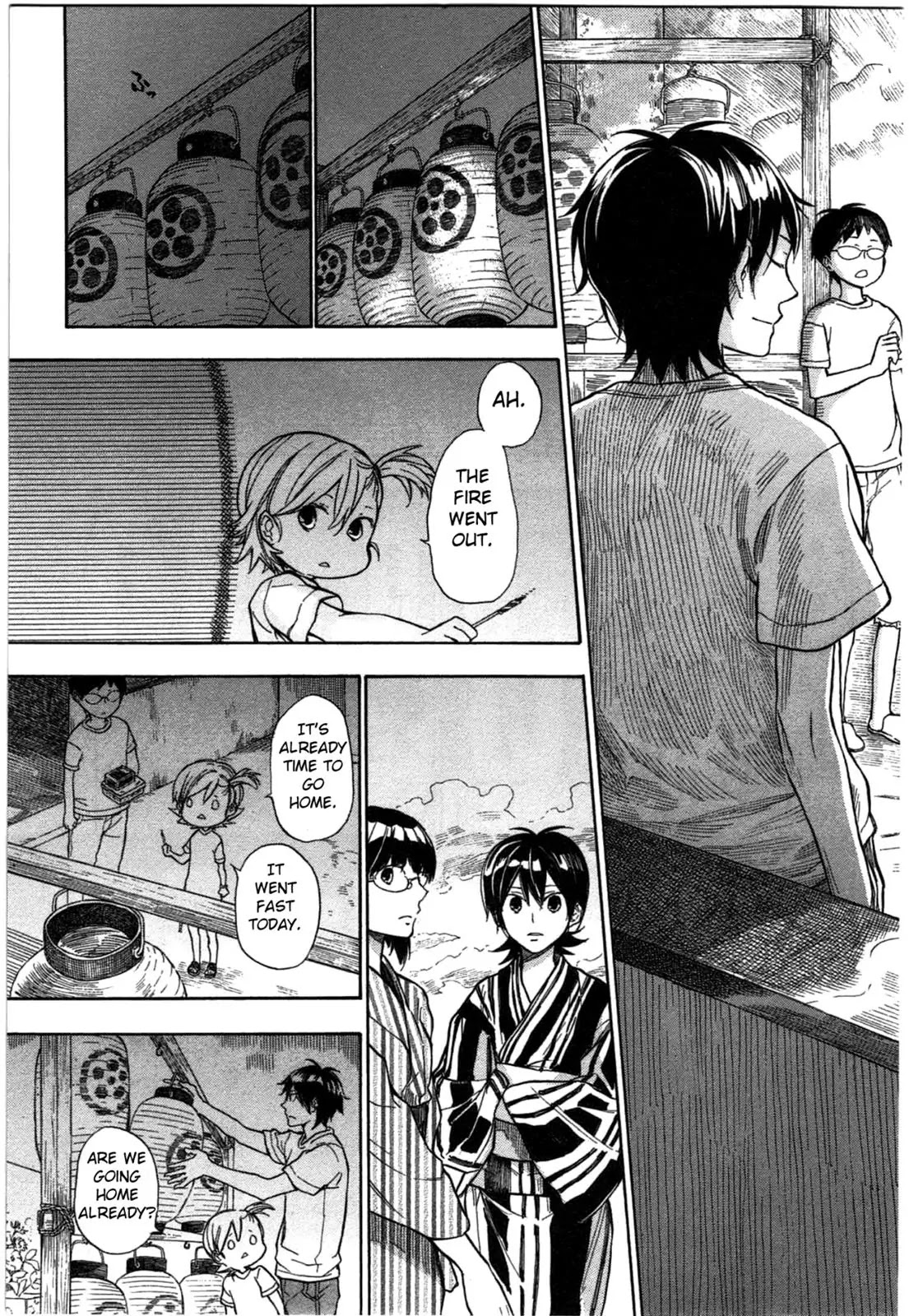 Barakamon Chapter 36 page 29 - Chapter 36: Onde/Buddhist Folk Dance