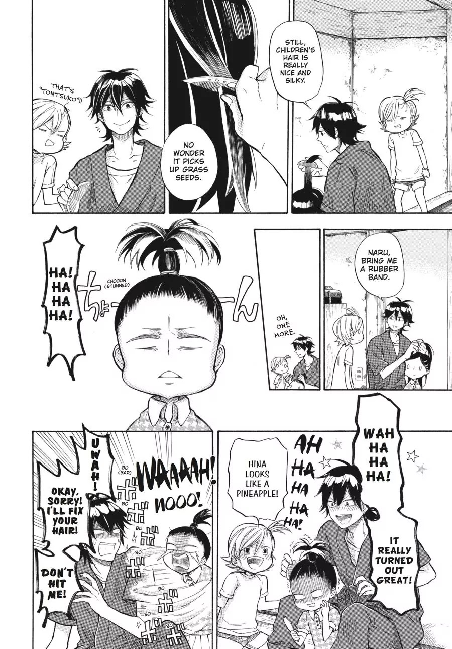 Barakamon Chapter 37 page 4 - Chapter 37: Gippaka Kaja/Beautiful Hair