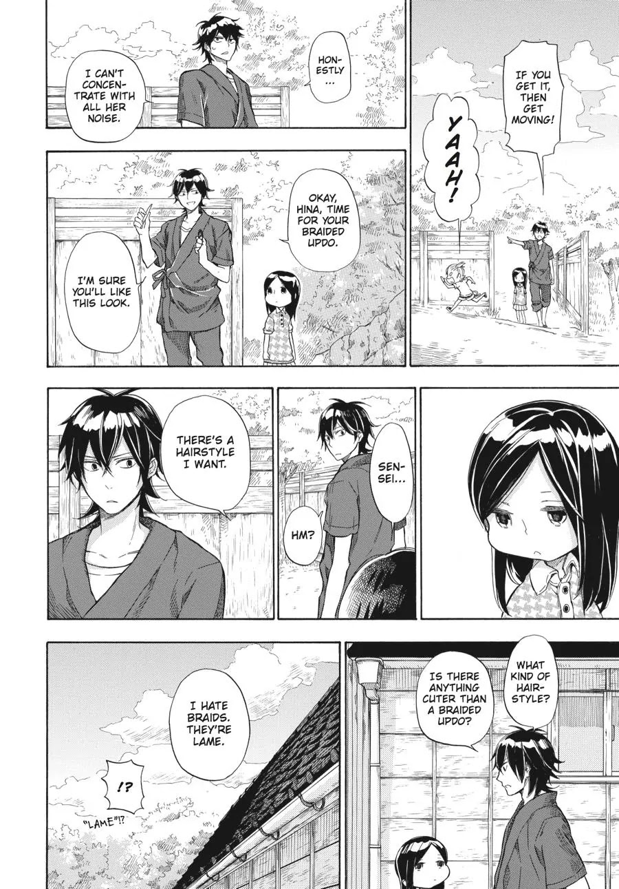 Barakamon Chapter 37 page 8 - Chapter 37: Gippaka Kaja/Beautiful Hair