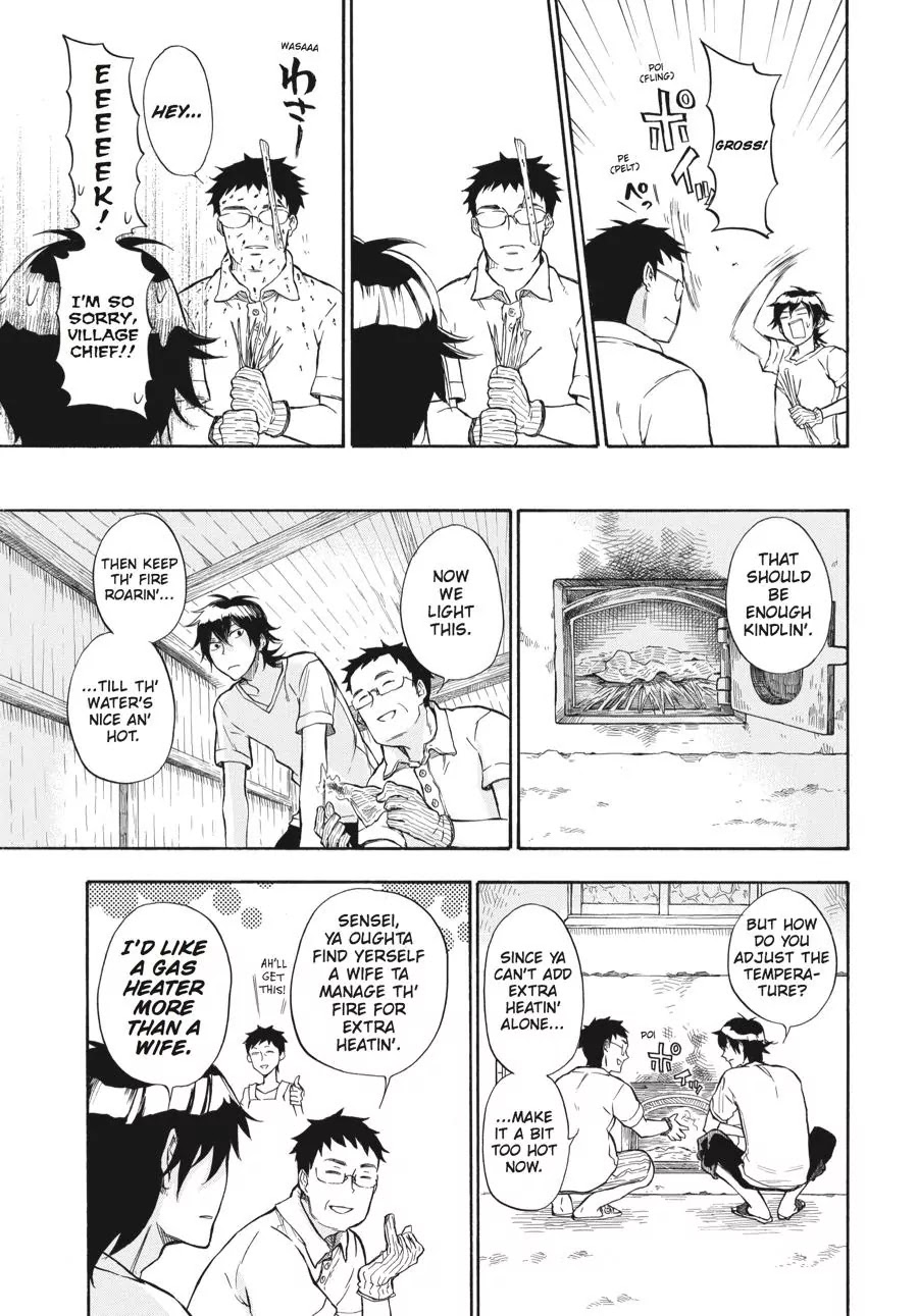 Barakamon Chapter 38 page 7 - Chapter 38: Byara/Dry Twigs