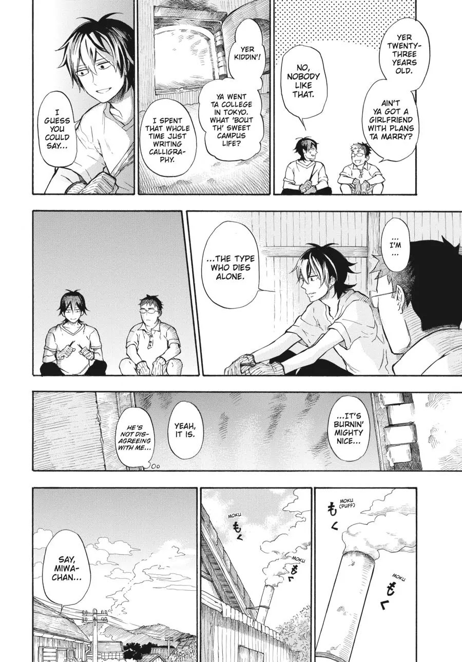 Barakamon Chapter 38 page 8 - Chapter 38: Byara/Dry Twigs