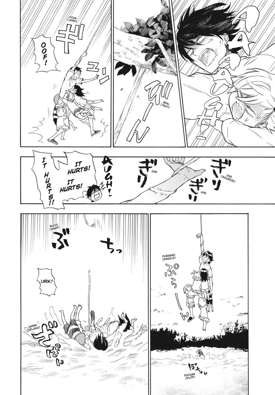 Barakamon Chapter 39 page 10 - Chapter 39: Okega Makucchi Shita/Almost Got Badly Hurt