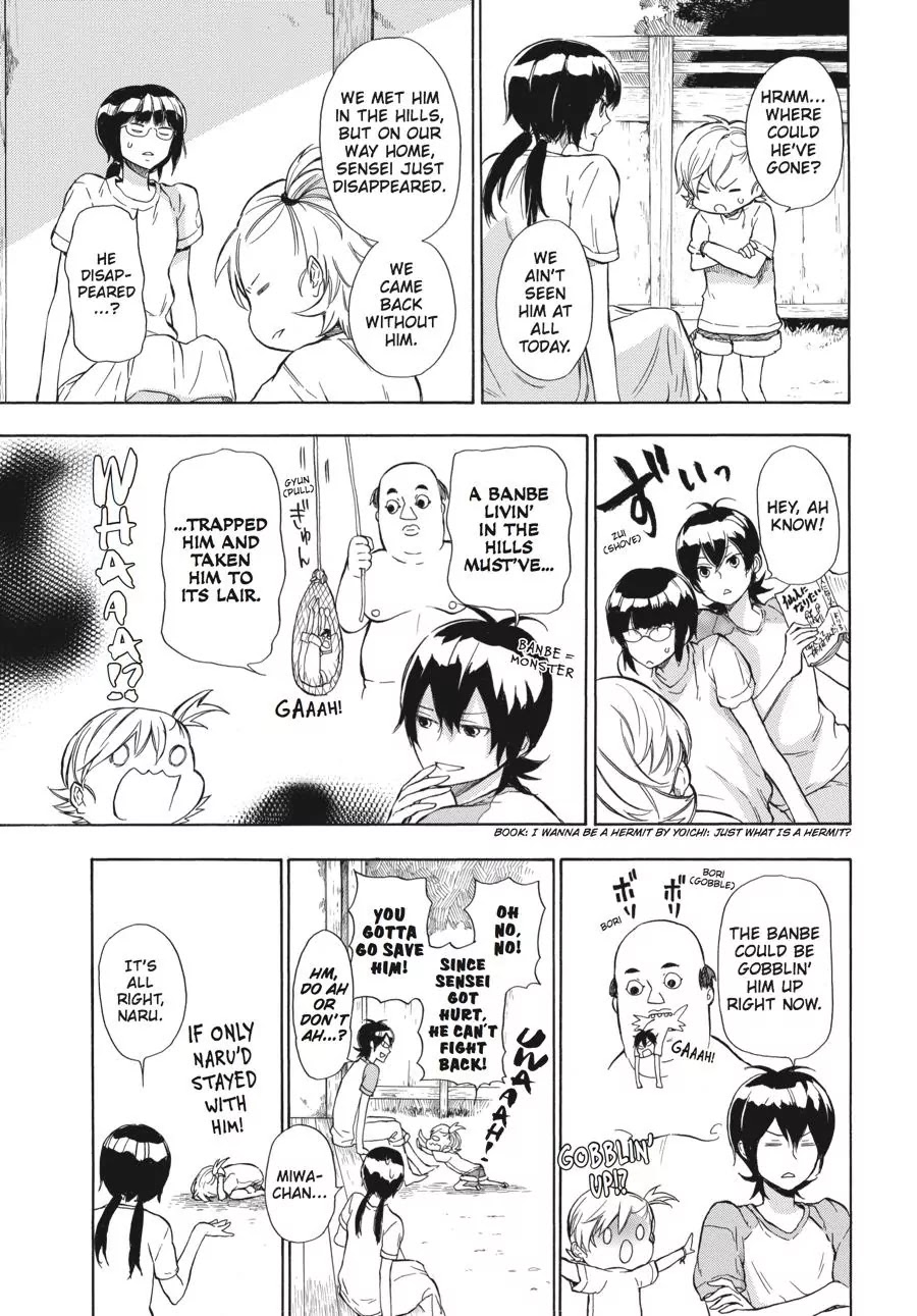 Barakamon Chapter 39 page 19 - Chapter 39: Okega Makucchi Shita/Almost Got Badly Hurt