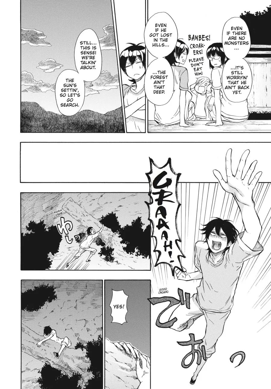 Barakamon Chapter 39 page 20 - Chapter 39: Okega Makucchi Shita/Almost Got Badly Hurt