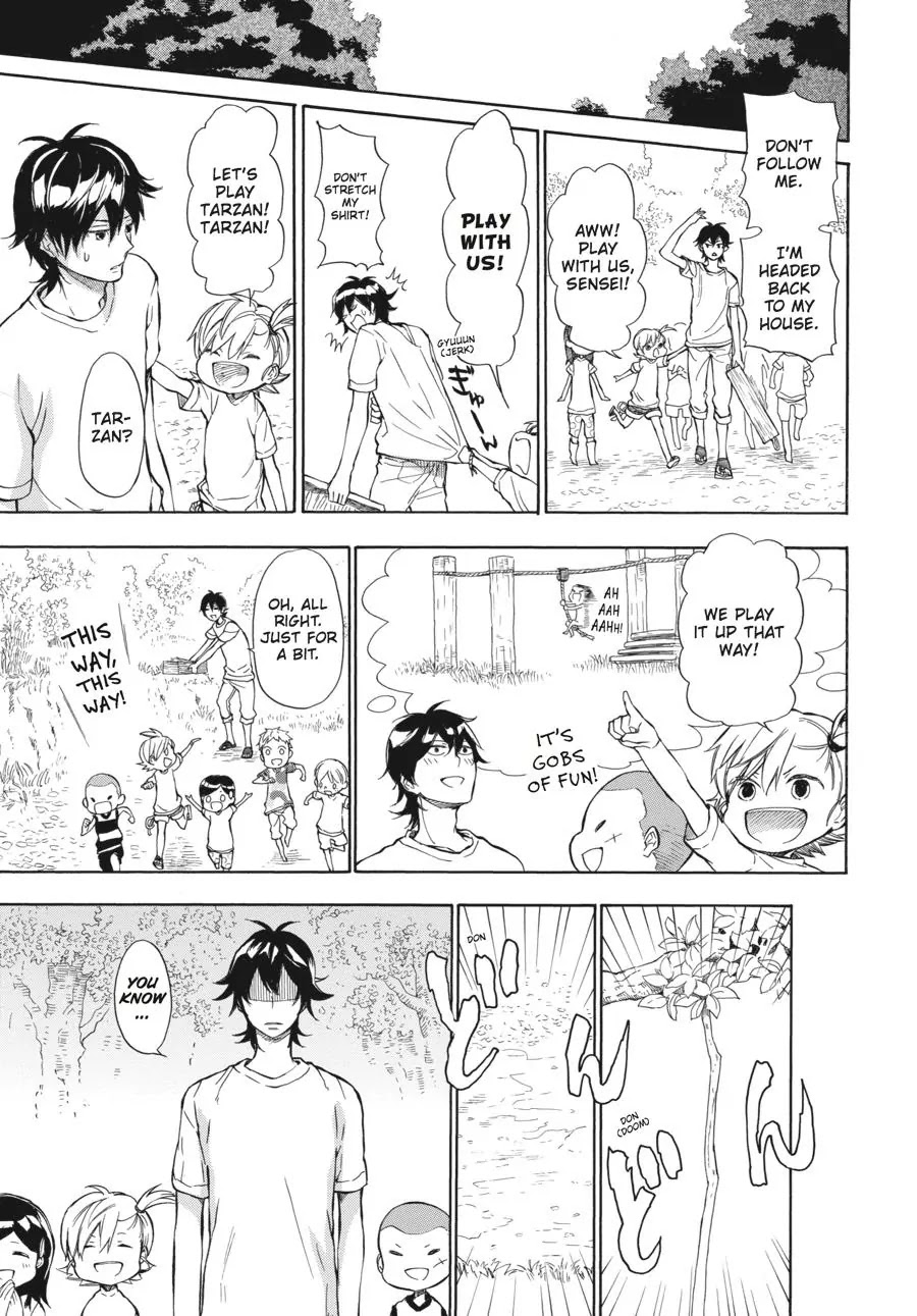 Barakamon Chapter 39 page 3 - Chapter 39: Okega Makucchi Shita/Almost Got Badly Hurt