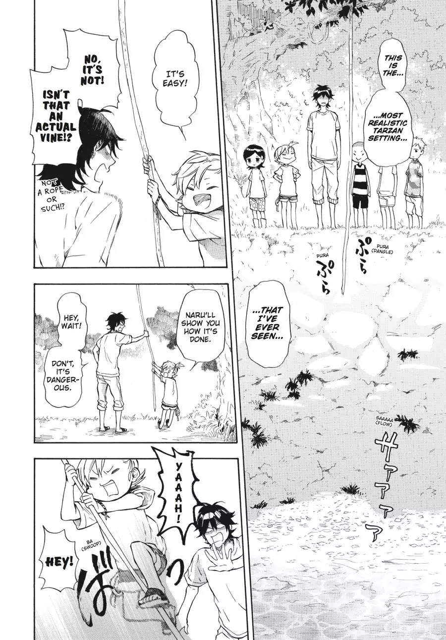 Barakamon Chapter 39 page 4 - Chapter 39: Okega Makucchi Shita/Almost Got Badly Hurt
