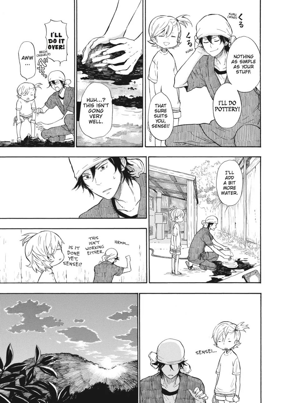 Barakamon Chapter 40 page 5 - Chapter 40: Dorotappe Nacchotte/Becoming a Morass of Mud