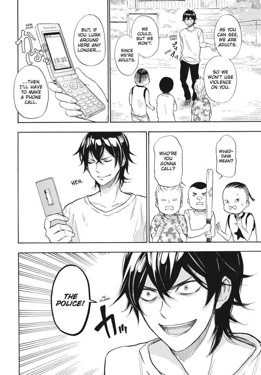 Barakamon Chapter 41 page 10 - Chapter 41: Aburunna/Don't Get Violent