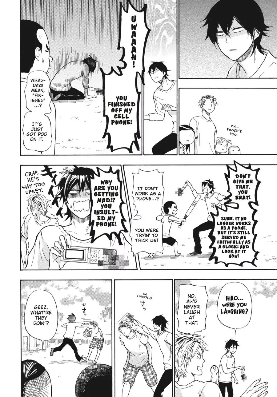 Barakamon Chapter 41 page 12 - Chapter 41: Aburunna/Don't Get Violent