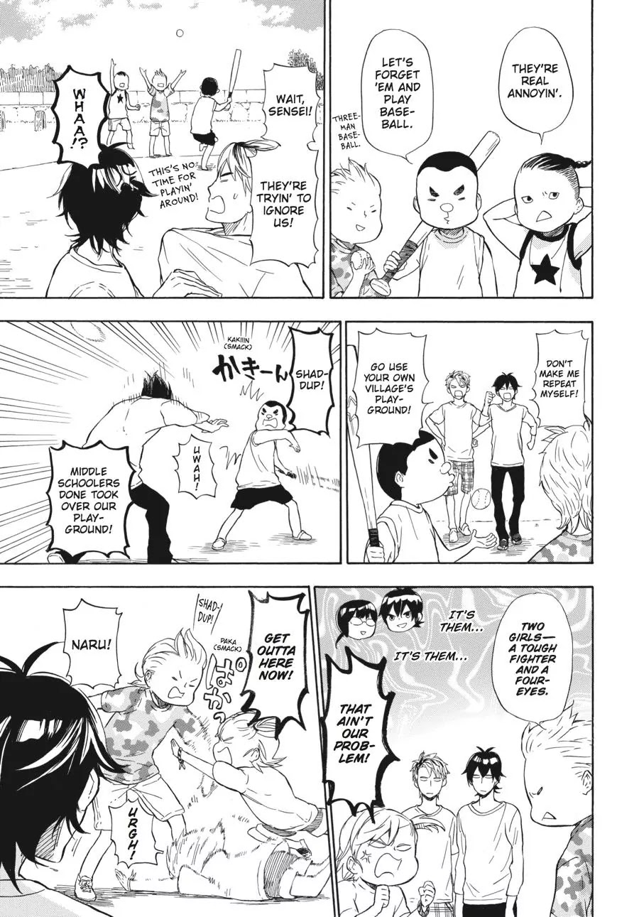 Barakamon Chapter 41 page 13 - Chapter 41: Aburunna/Don't Get Violent
