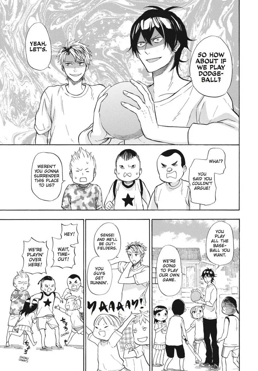 Barakamon Chapter 41 page 15 - Chapter 41: Aburunna/Don't Get Violent