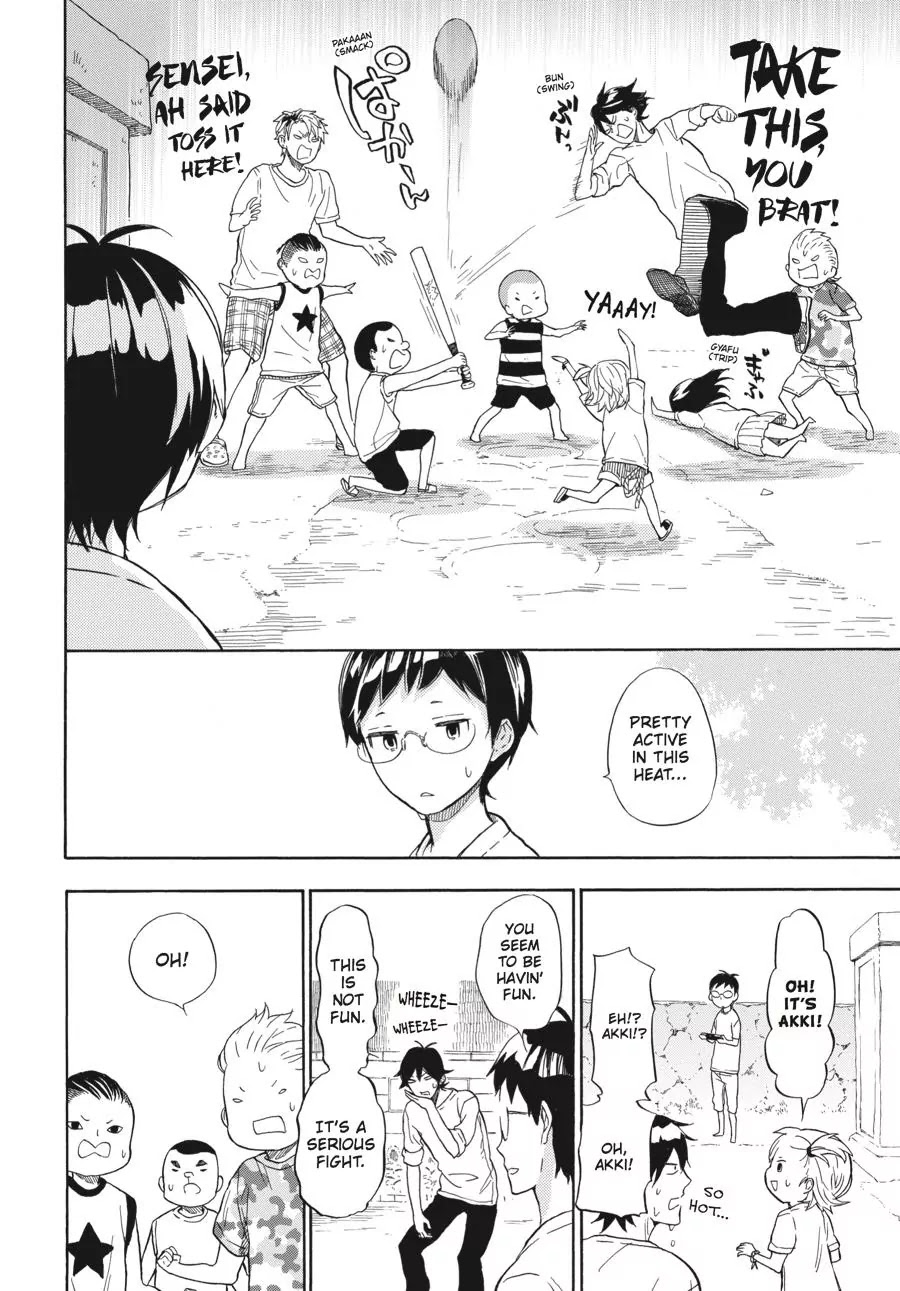 Barakamon Chapter 41 page 18 - Chapter 41: Aburunna/Don't Get Violent