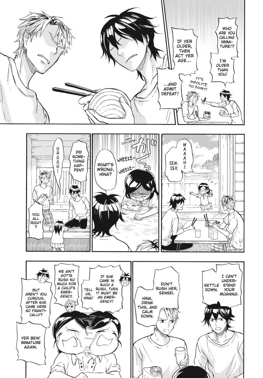 Barakamon Chapter 41 page 3 - Chapter 41: Aburunna/Don't Get Violent