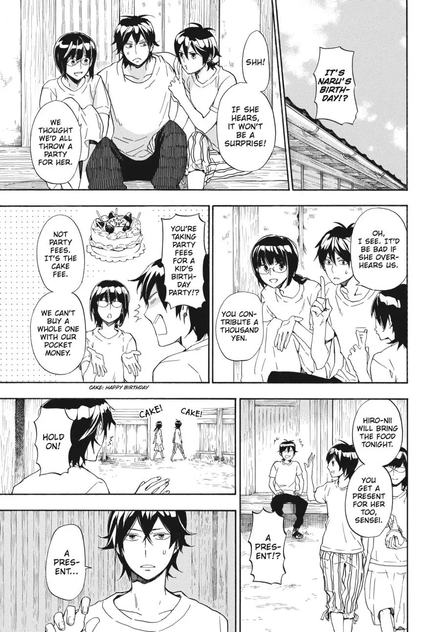 Barakamon Chapter 42 page 1 - Chapter 42: Yorokobasudeno/Let's Make Her Happy